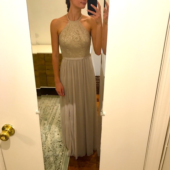 David’s bridal bridesmaids dress size 4 - Picture 1 of 5